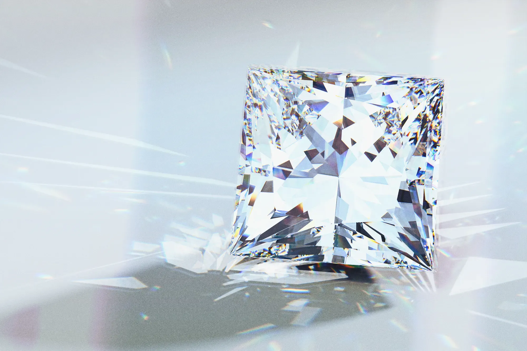 Diamond in the hotsell rough princess cut